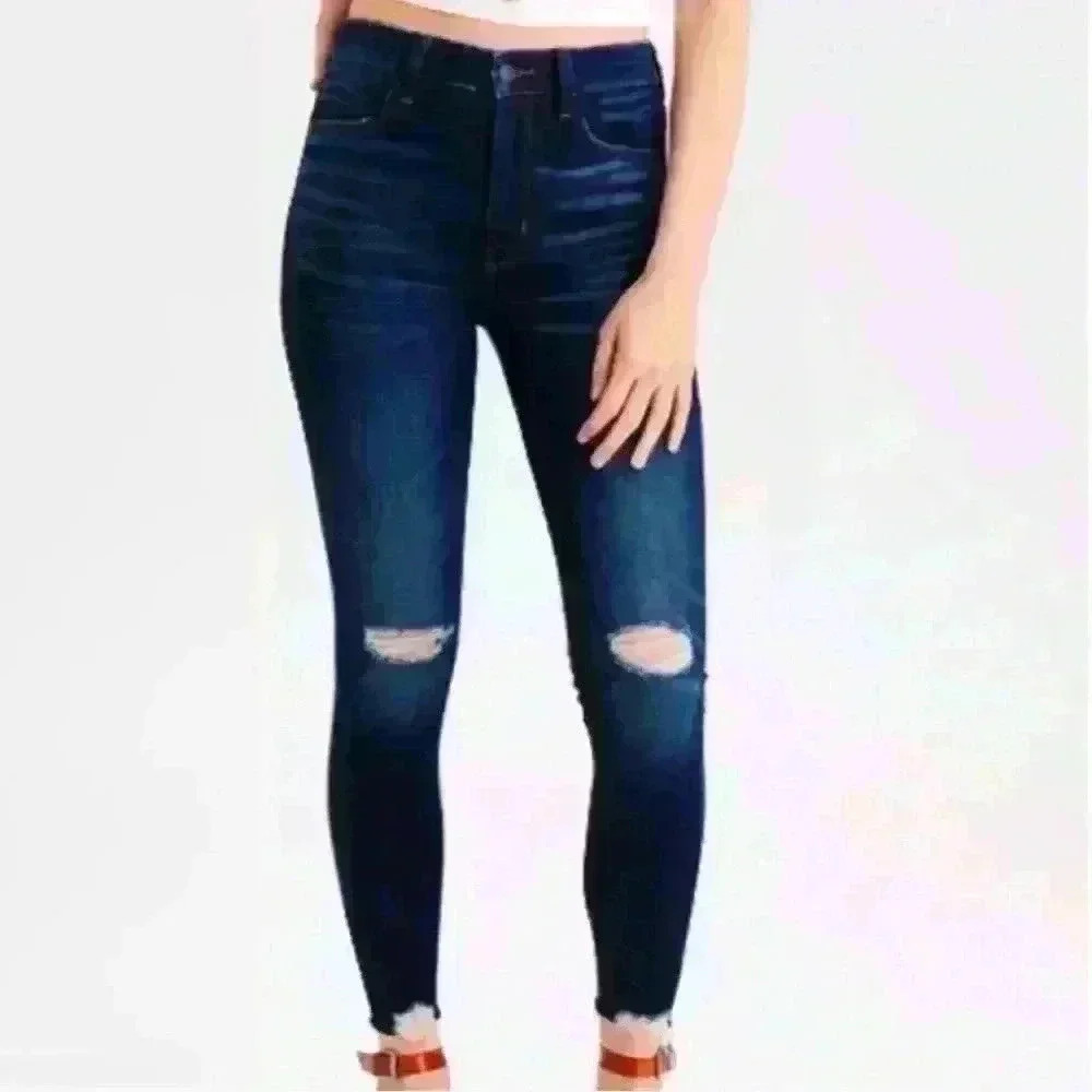 AMERICAN EAGLE AE NEXT LEVEL SUPER HIGH-WAISTED JEGGING  Style# 3686